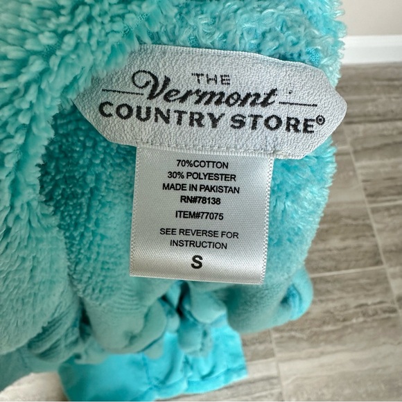 The Vermont Country Store Women’s Chenille Robe S - Picture 13 of 13